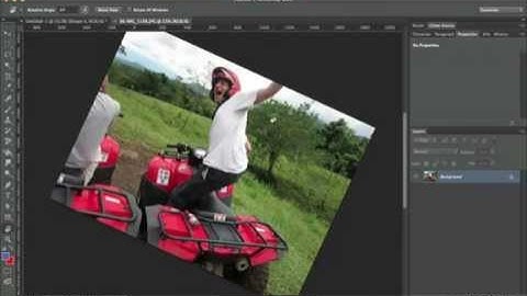 How to Use the Hand and Rotate Tools in Photoshop