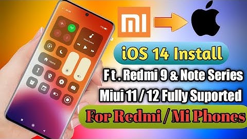 Officialy Apple iOS 14 Theme For MIUI 12 & MIUI 11 | iOS Theme For All  Redmi &  Xiaomi Devices