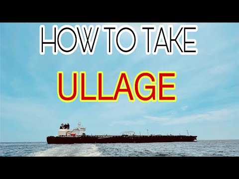 Video: Wat is ullage-boek?