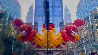 Macy’s Thanksgiving day parade.  New York City.