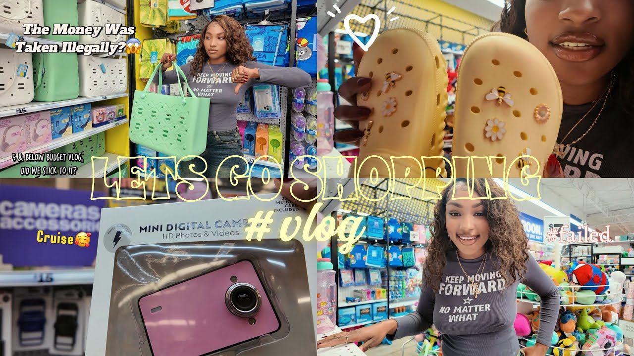 Five & Below $50 Budget Cruise Shopping 🛍️ + Court Case Update (Was My Money Illegal?!)😡