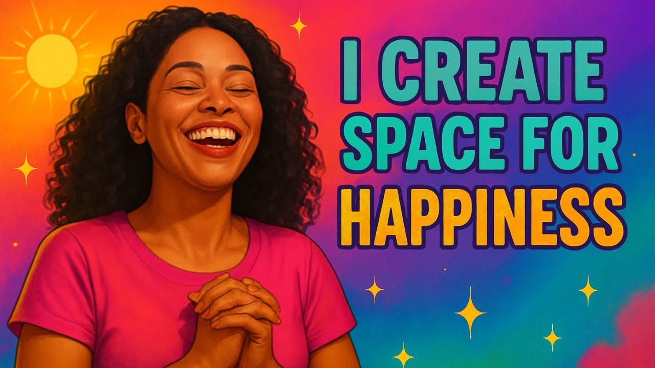 I Create Space For Happiness l Start your day off by listening to these ...