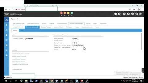 Cisco UCS Manager 3.2 a 4.1 Auto Install Infrastructure Firmware Upgrade
