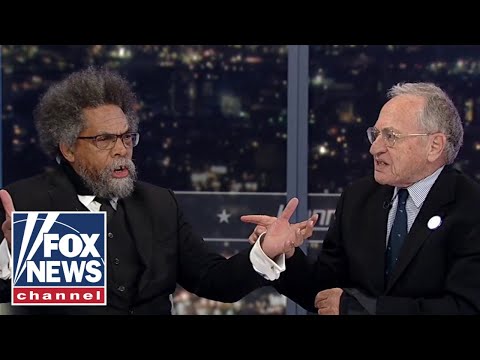 HEATED DEBATE: Cornel West, Alan Dershowitz spar over Israel-Hamas war