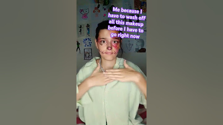 I hope it comes off