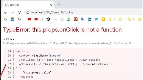 ✔ TypeError: this.handleClick is not a function