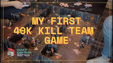 My first time playing Warhammer 40k Kill Team: Into the Dark