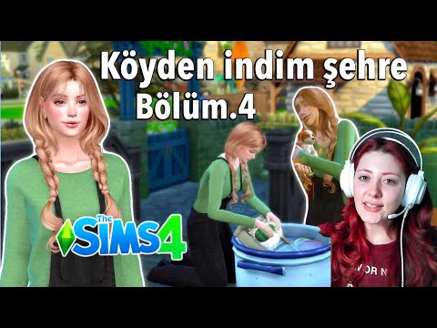 Köyden indim şehre | Bölüm 4 |  The sims 4 oynuyoruz