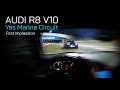 R8 V10 Raw Power on Old Tires | Yas marina circuit