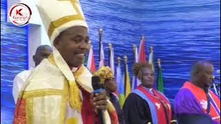 Bishop JJ gutaara aini hidi ya ordination ya Mary lincon