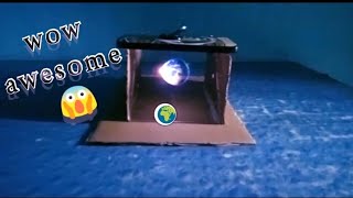 How to make 3D Hologram Box  3D Hologram projector 😱