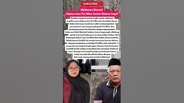 Akhirnya Damai! Sahara dan Yai Mim Sudah Rukun Lagi! #feedshorts #beritaterkini #yaimim #sahara