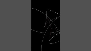 Dynamic curve - Random Curve Patterns That Soothe #shorts #curve #maths