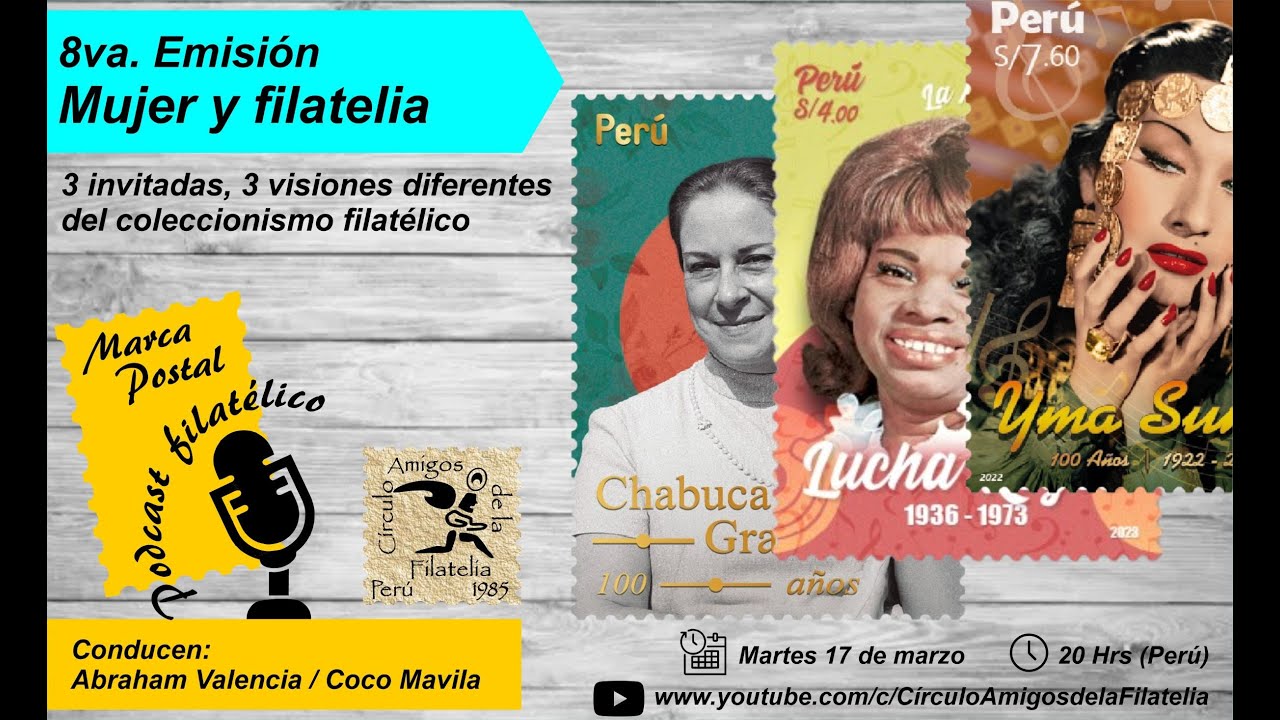 #008 - Mujer y Filatelia (parte 2)