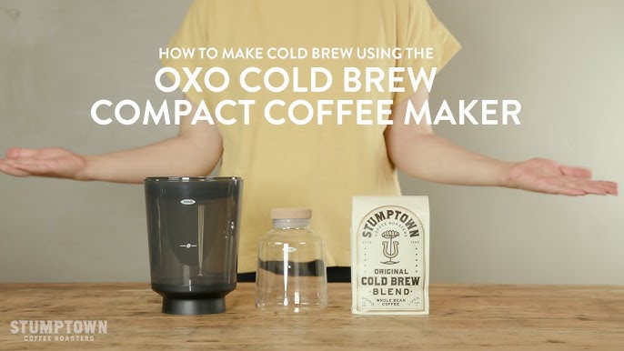 Oxo's new cold brew coffee maker gets more compact - CNET