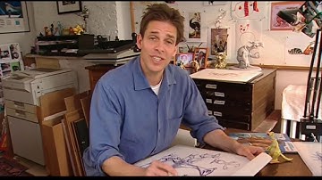 HOW TO DRAW SID! BY Peter de Sève | MAKING OF ICE AGE 2 THE MELTDOWN - JOHN LEGUIZAMO