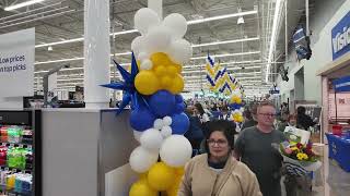 Inside Walmart Grand Opening Experience | Custom Balloon Art Tour | Jacksonville Florida Event