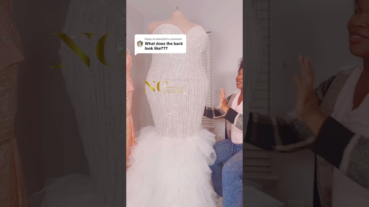 Ndiritzy custom wedding dress 