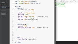Famous 03 css variables button color Profile
