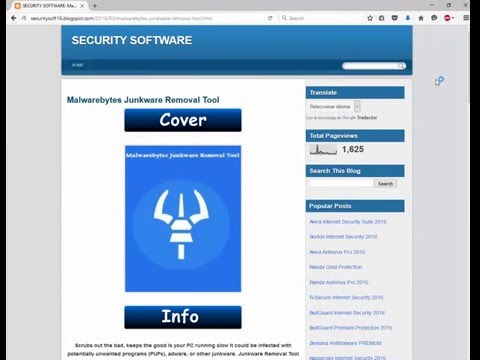 Malwarebytes Junkware Removal Tool