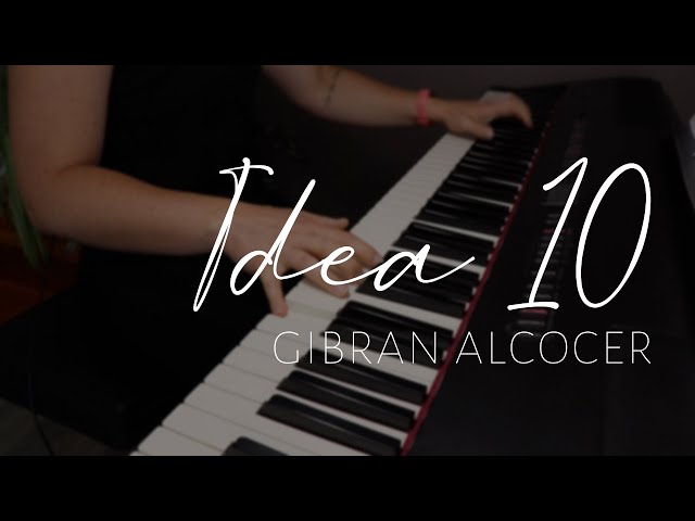 Idea 10 - Gibran Alcocer (Piano Cover) class=