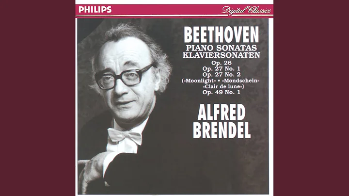 Beethoven: Piano Sonata No. 14 in C-Sharp Minor, Op. 27 No. 2 "Moonlight Sonata": I. Adagio...