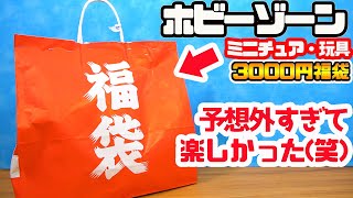 ワクワク感満載♪ホビーゾーンのミニチュア&玩具の福袋を開封したら楽しすぎた♪♪2021年 fromegg