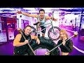 УНИЧТОЖЕНИЕ ДИМЫ ГОРДЕЯ / СУМАСШЕДШИЕ ТРЮКИ НА BMX В КАЧАЛКЕ