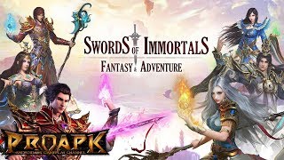 Swords of Immortals Gameplay Android / iOS (Open World MMORPG) screenshot 1