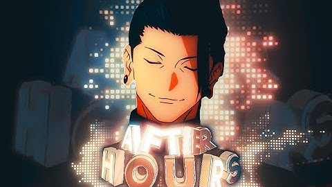 After hours - jujutsu kaisen edit - Node Video + free project file