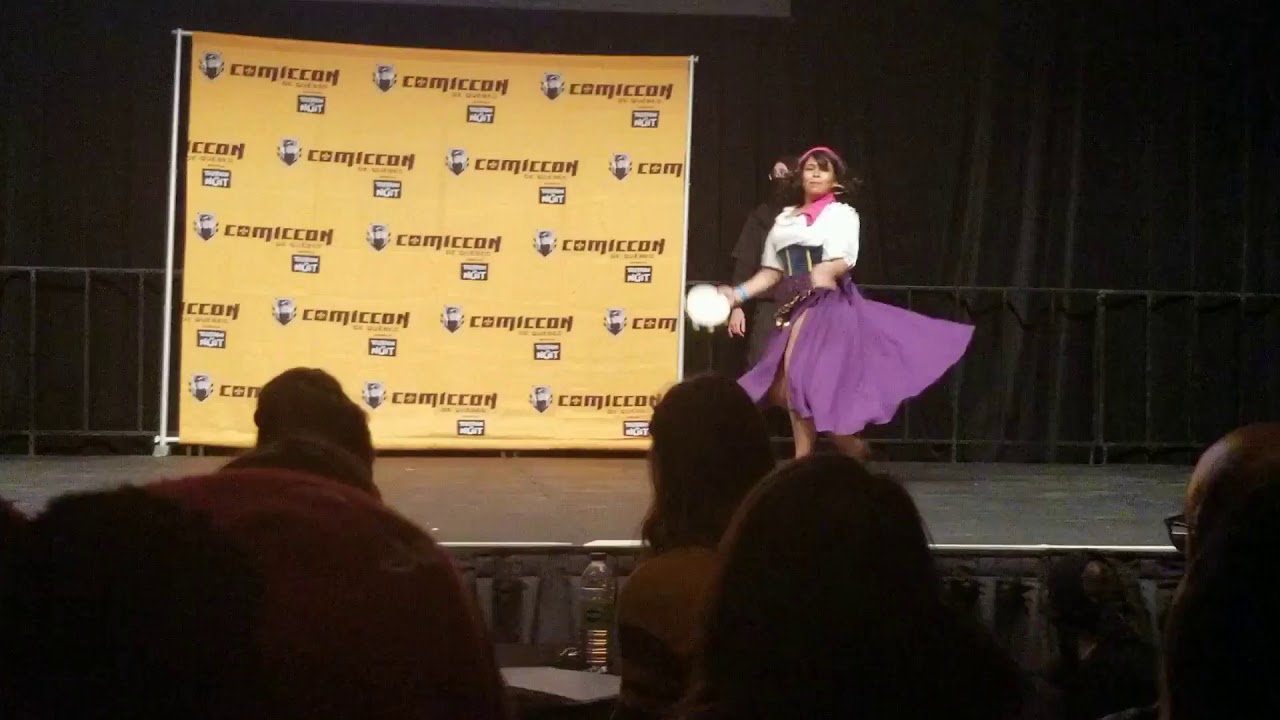 Esmeralda Cosplay Skit - Quebec City ComicCon 2019