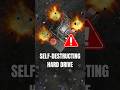 Self-Destructing Hard Drive #teamgroup #harddrive #selfdestruct