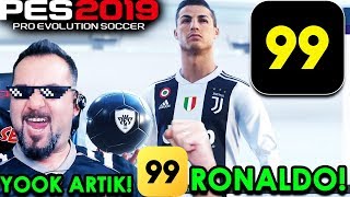 99 C. Ronaldo 8 Si̇yah Top Pes 2019 Si̇yah Top Açilimi