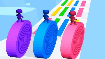 New Satisfying Mobile Game Big Update Freeplay Ball Merge Run 2048 Top Gameplay Walkthrough Android