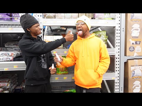 FART SPRAY IN THE MOUTH PRANK!!