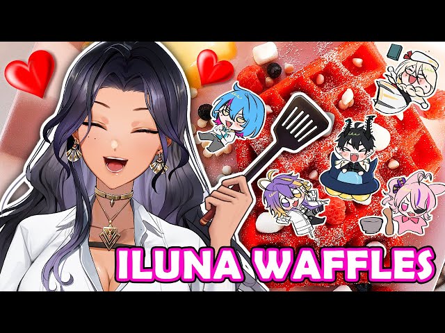 【HANDCAM】ILUNA WAFFLES!😄💖🧇🍴🤘💙🐇💗💫💜👼🤍🛸💚【NIJISANJI EN | Scarle Yonaguni】のサムネイル