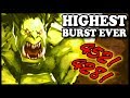Grubby | "Highest BURST EVER" | Warcraft 3 | ORC vs ORC | Echo Isles