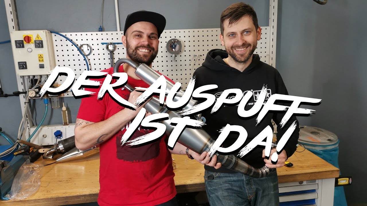 Neuer Auspuff für den Harz Rider! Aprilia SR172!