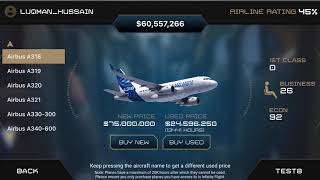 Rename airline or change difficulty on Infinite Passengers screenshot 3