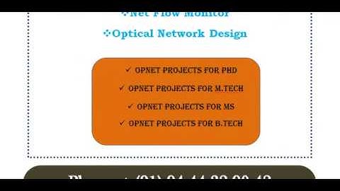 OPNET PROGRAM IN GOA