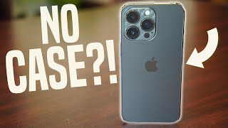 No case on iPhone - Will it survive?