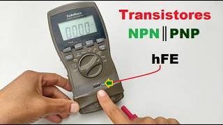 COMO PROBAR TRANSISTORES con el MULTIMETRO digital