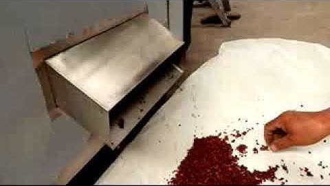 Chocolate factory cocoa bean winnowing machine/cocoa bean sheller remover machine