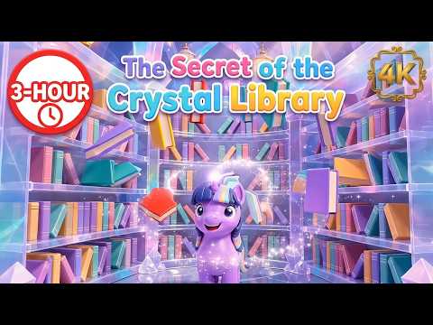✨ The Secret of the Crystal Library: Twilight Sparkle’s Gentle Magic ✨ | MLP Bedtime Tales