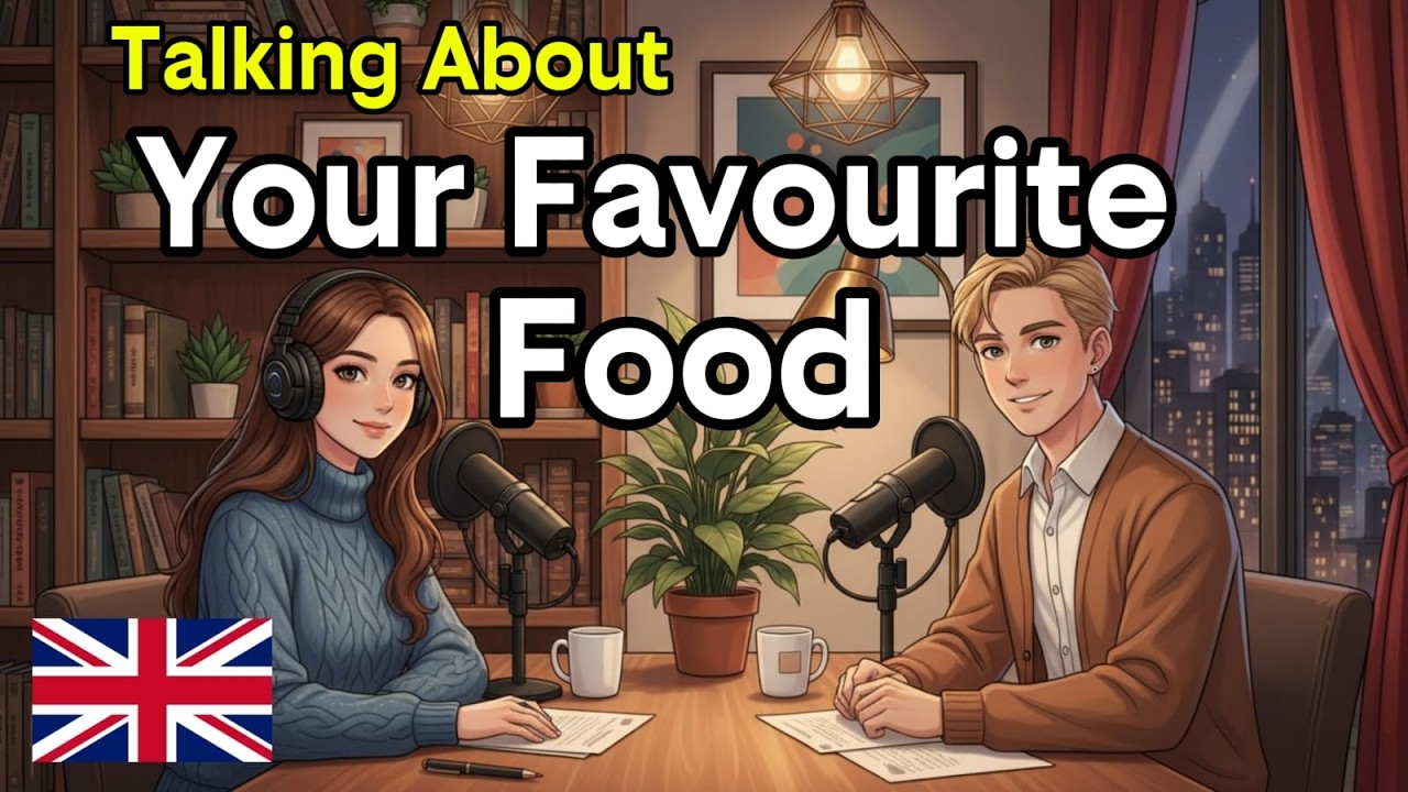 Talk About Your Favorite Foods in English | Easy & Fun English Conversation