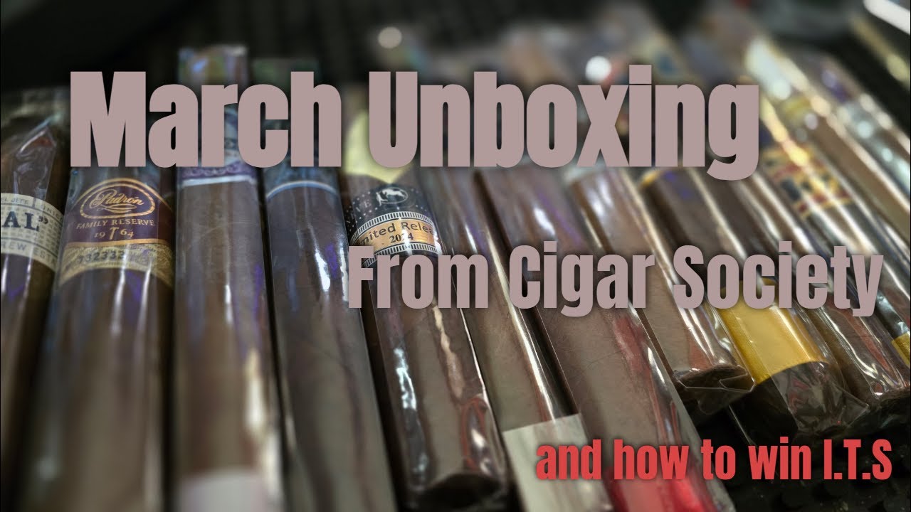 Unboxing March Cigar Social Club and how to win I.T.S Cigar