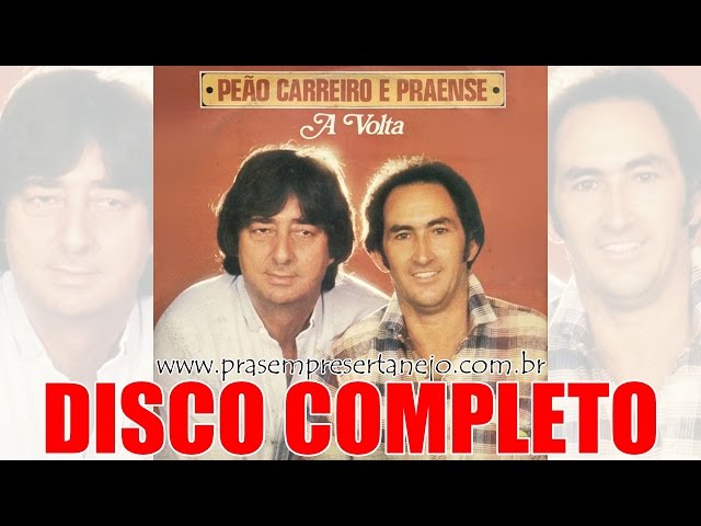 Disco de vinil Peão Carreiro e Praense-compositores em duetos - Vinil  Records