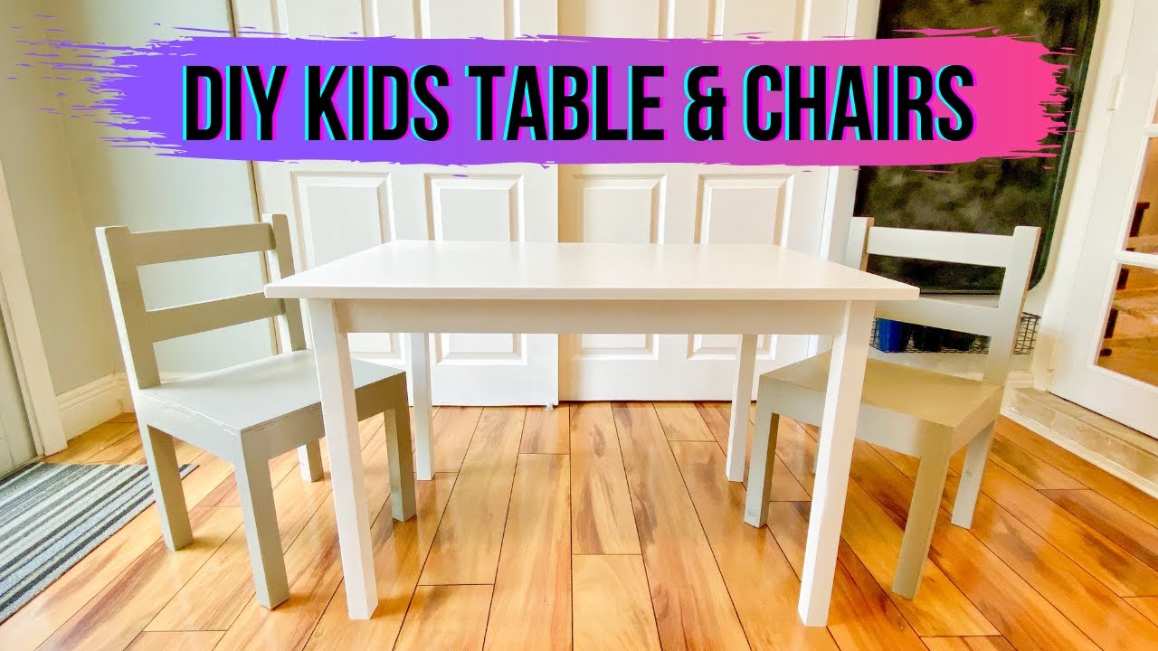 Kids' Table and Chairs