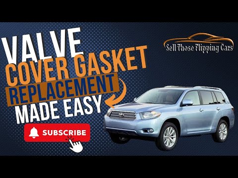2008 Toyota highlander Valve Cover gasket replacement made EASY - YouTube