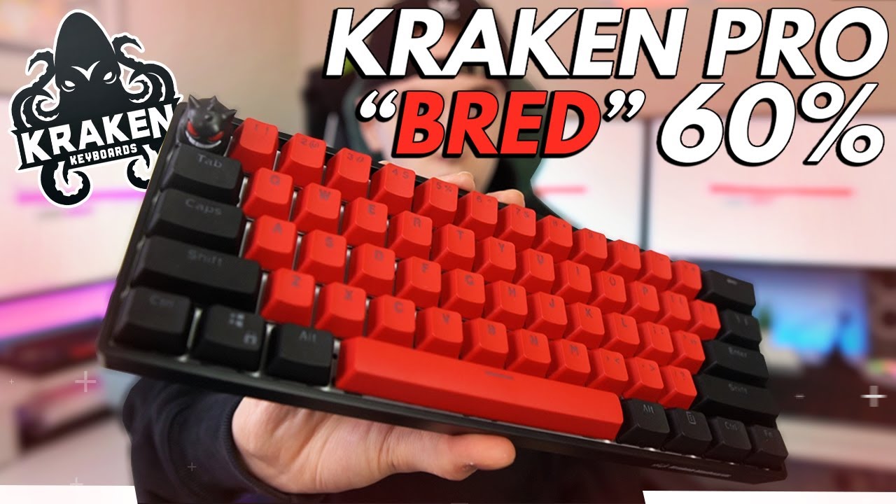 Custom Kraken Pro 60% Mechanical Keyboard Unboxing + Review! 